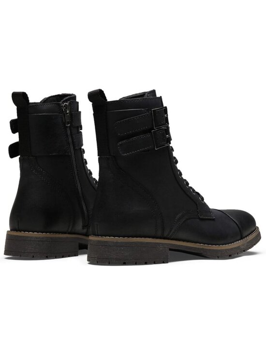 Men\'s Leather Strap Chukka Boots Motorcycle Wear hiking main image 6